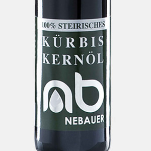 NEBAUERs steirisches Kürbiskernöl g.g.A. -100 ml Doricaflasche