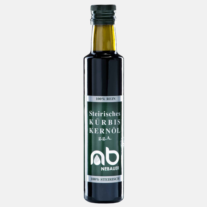 NEBAUERs steirisches Kürbiskernöl g.g.A. - 250 ml Doricaflasche